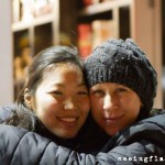 This is my awesome pretty dancer friend named Sara. We went to college together and took lots of crazy dance classes together last time I was in the city.