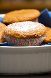 Chai Spiced Vanilla Bean “Buttermilk” Muffins