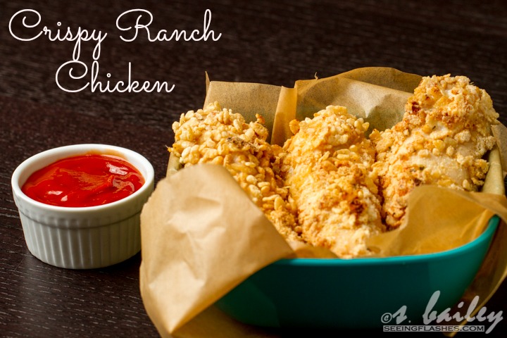 Crispy Ranch Chicken #glutenfree