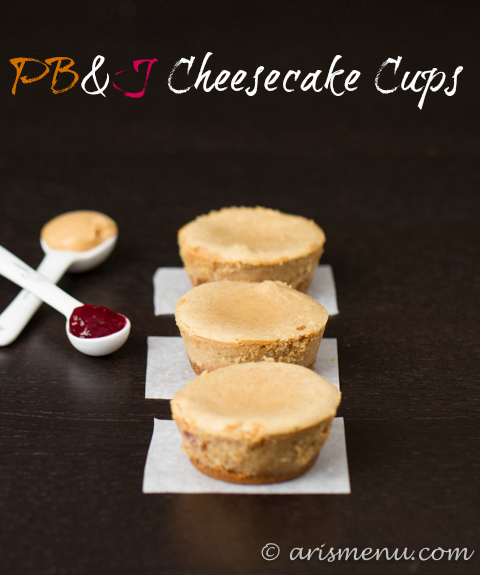 PB&J Cheesecake Cups