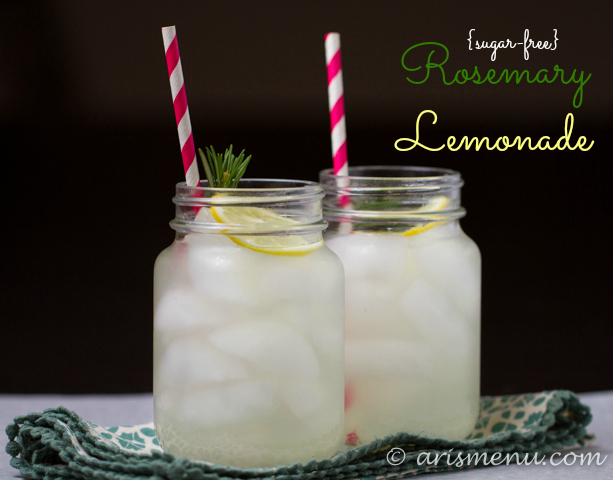 Rosemary Lemonade #sugarfree