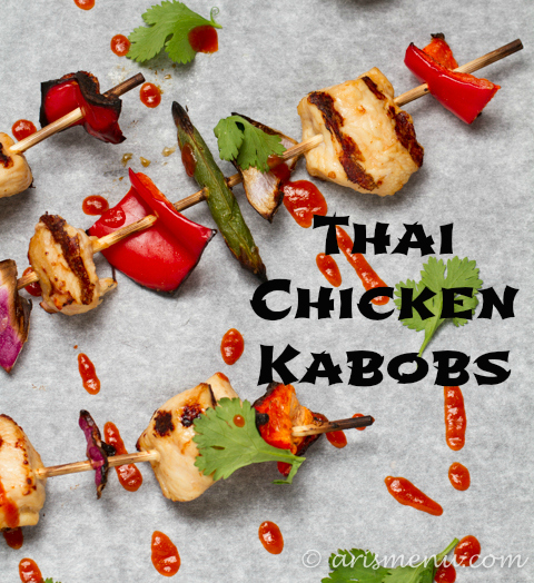 Thai Chicken Kabobs