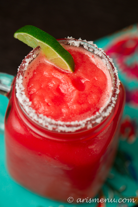 Restaurant-style Watermelon Margaritas