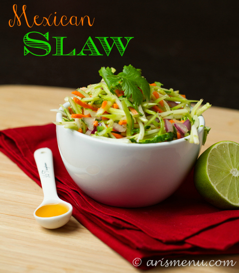 Mexican Slaw #vegan #glutenfree