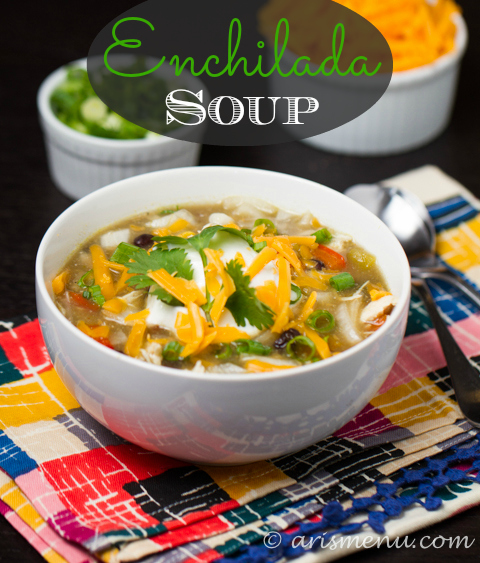 Crockpot Enchilada Soup