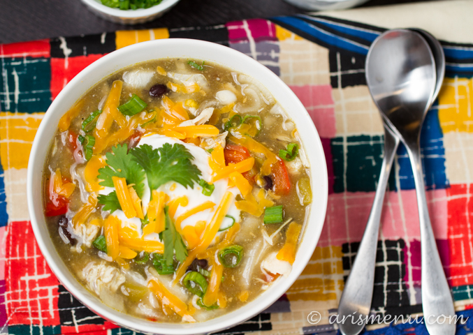 Crockpot Enchilada Soup #glutenfree