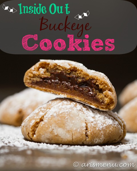Inside Out Buckeye Cookies