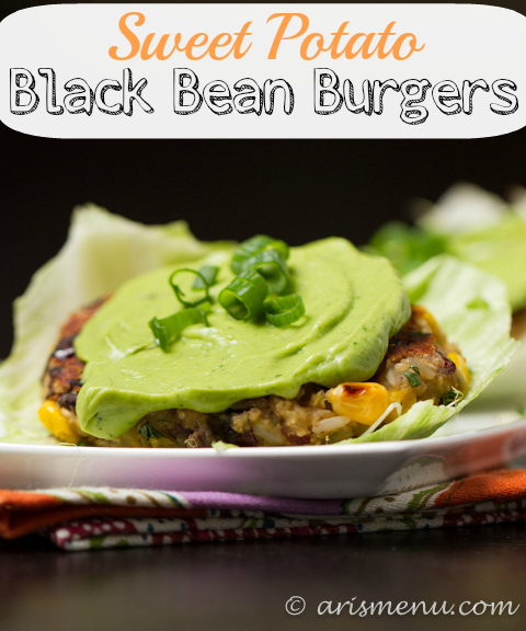 Sweet Potato Black Bean Burgers: Bold, flavorful, vegan & gluten-free