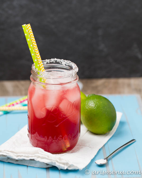 Tart Cherry Margaritas: The perfect, refreshing margarita--lightly sweet with a punch of tequila
