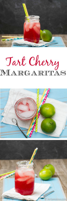 Tart Cherry Margaritas: The perfect, refreshing margarita--lightly sweet with a punch of tequila