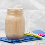 Rich and creamy banana bread smoothie